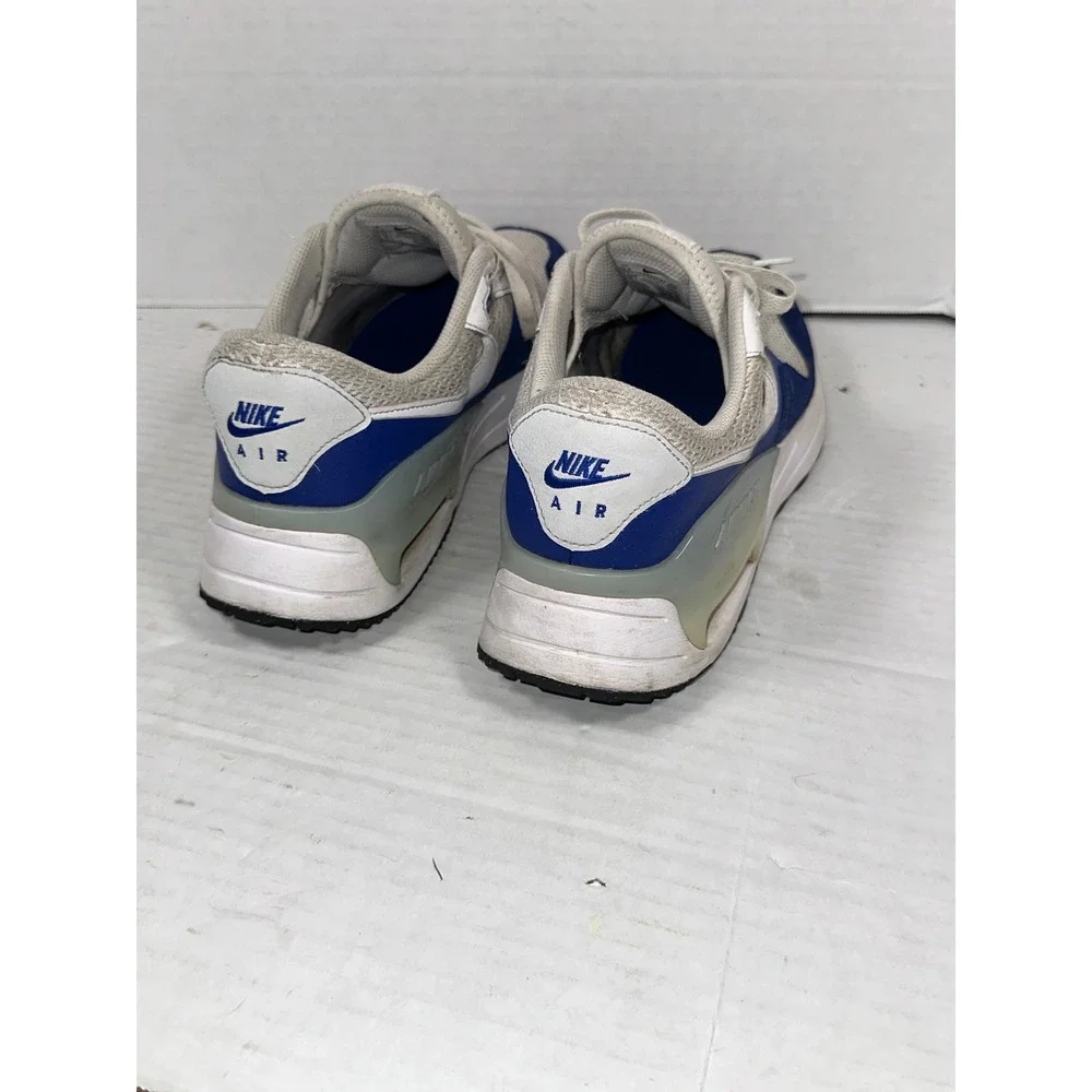Nike Air Max SYSTM Mens White Blue Grey‎ Running Shoes DM9537-400 Size 10.5